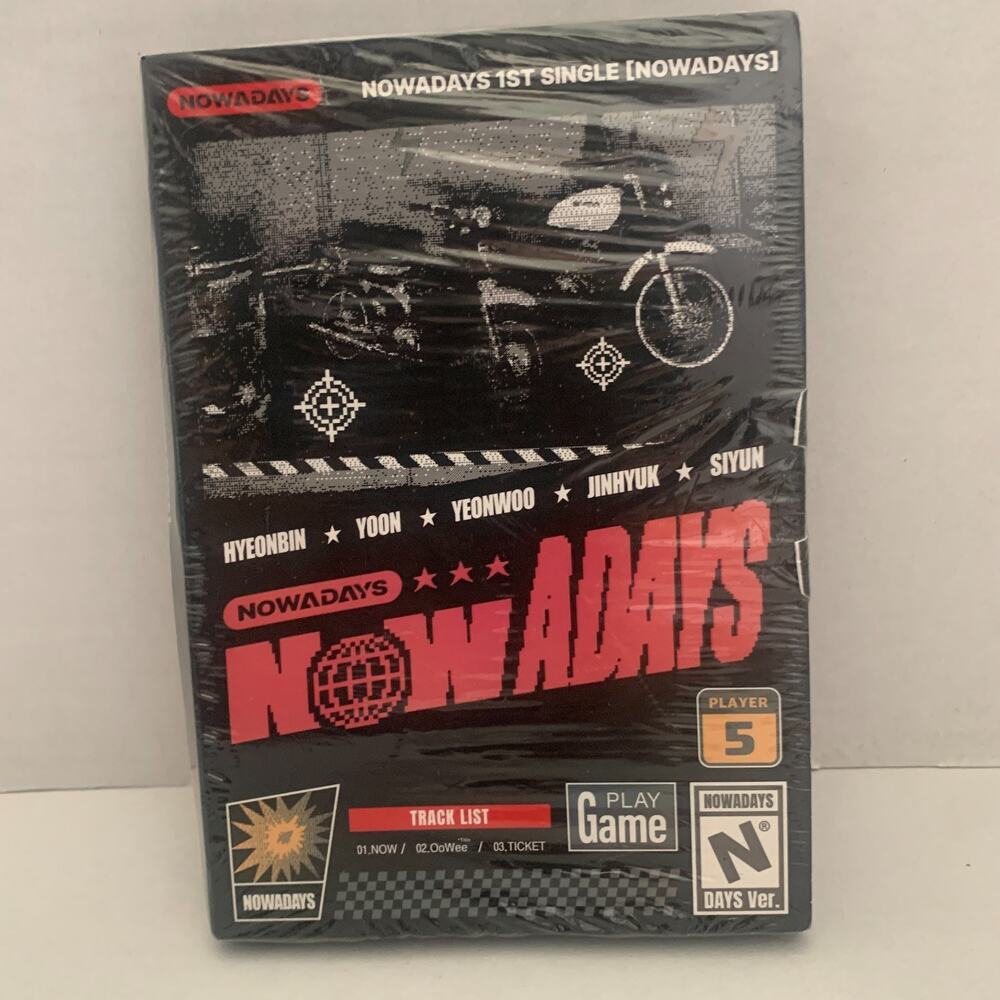 NOWADAYS 1st Single Album Days ver Brand New Sealed